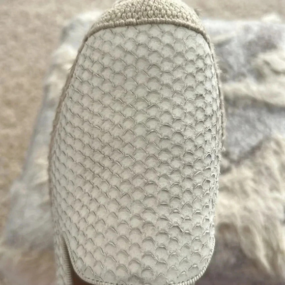 Kanna leather snake embossed espadrilles flats size 7 1/2 - Picture 6 of 6